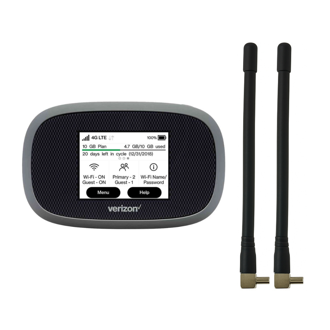 ТОП Мобільний 4G роутер Novatel MiFi 8800 + 2 термінальні антени 3 дб