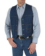 Джинсовий жилет Wrangler unlined denim vest