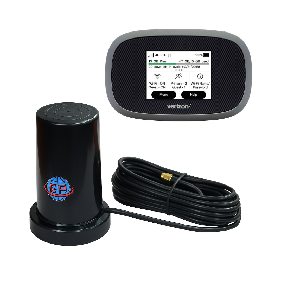4G автомобільний комплект роутер Novatel MiFi 8800L + авто антена R-Net EP777 3 Дб (SMA)