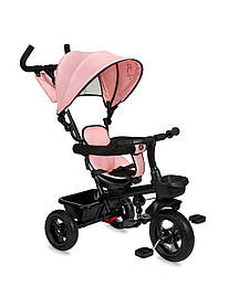 Велосипед триколісний із батьківською ручкою MoMi TELDE ROTR00016 Pink