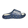 Стильні чоловічі шльопанці ЕВА літні Темно-сині, фото 3