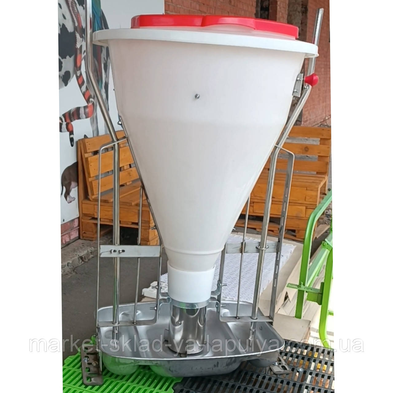 Кормовий автомат(турбомат), годівниця для свиней на відгодівлі, фото 1