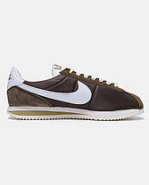 Жіночі Кросівки Nike Cortez Baroque Brown White / Найк Кортез Бароко Коричневі з Білим, фото 3