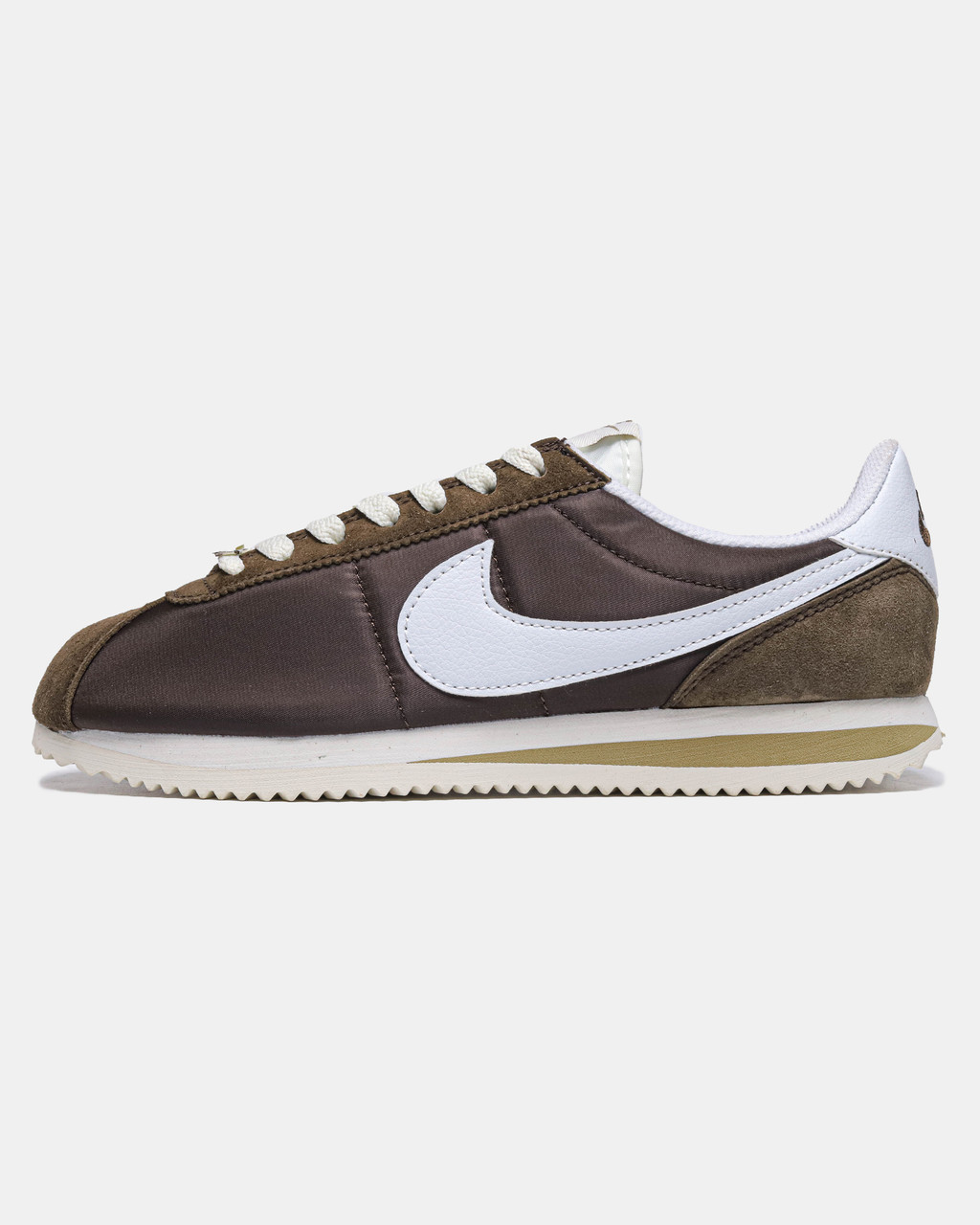 Жіночі Кросівки Nike Cortez Baroque Brown White / Найк Кортез Бароко Коричневі з Білим