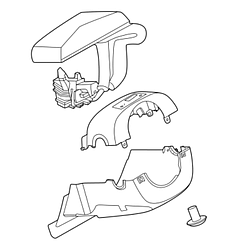 Кожух кермової колонки ручне регулювання без Камер, без автопілоту Nissan Ariya (22-) 48470-5MP0A