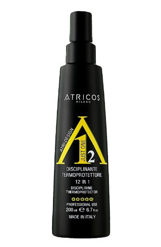 Професійний спрей термопротектор 12в1 Atricos Just One 12in1 для всіх типів волосся без змивання 1200 ml