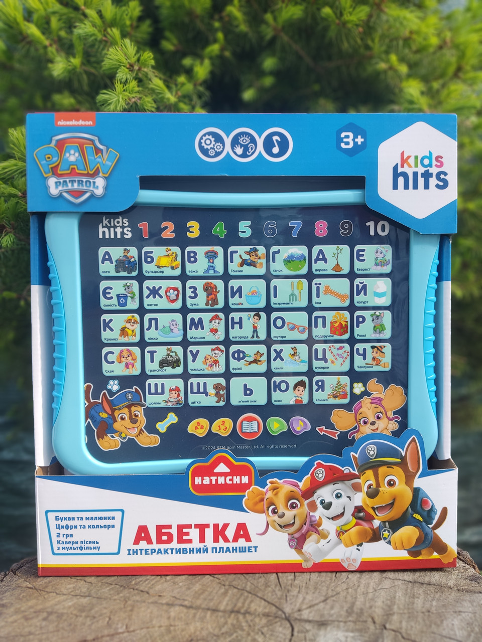 Інтерактивний планшет Kids Hits Paw Patrol Абетка щенячий патруль Nickelodeon