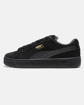 Жіночі Кросівки Puma Suede XL Black / Пума Суейд ХЛ Чорні, фото 1