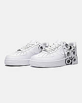Кросівки Nike Air Force 1 x Supreme x Comme des Garçons / Найк Аїр Форс 1 Суприм Ком Дес Гарсон Низькі, фото 5