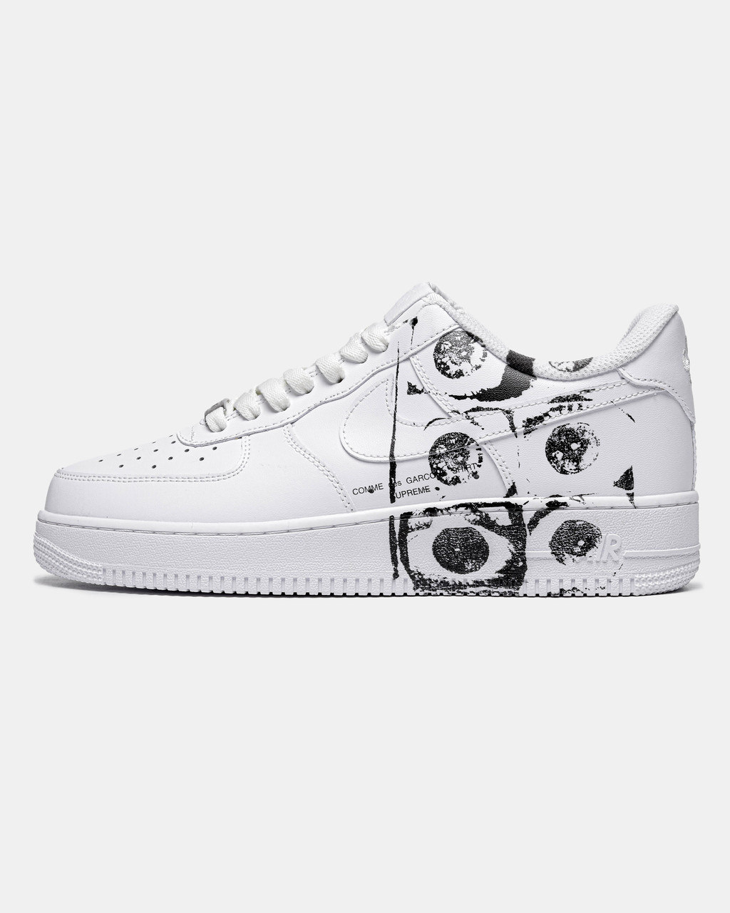 Кросівки Nike Air Force 1 x Supreme x Comme des Garçons / Найк Аїр Форс 1 Суприм Ком Дес Гарсон Низькі