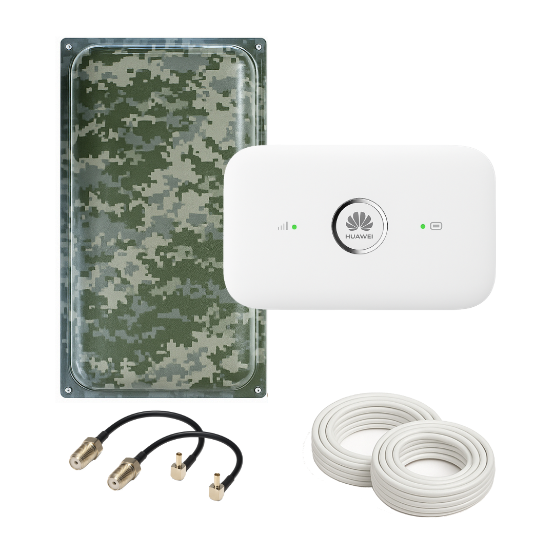 Комплект 4G WIFI роутер Huawei 5573 + 4G панельна антена MAXI MIMO 22 Дбi 824-960/1700-2700 мГц