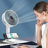 Мінівентилятор із прищіпкою 10034, білий, фото 2