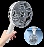 Мінівентилятор із прищіпкою 10034, білий, фото 3