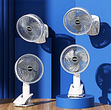 Мінівентилятор із прищіпкою 10034, білий, фото 4