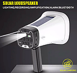Гучномовець L026 Bluetooth на сонячній батареї, чорно-білий, фото 2