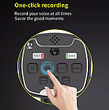 Гучномовець L026 Bluetooth на сонячній батареї, чорно-білий, фото 3