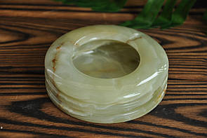 Попільничка з натурального каменю онікс, 10 см