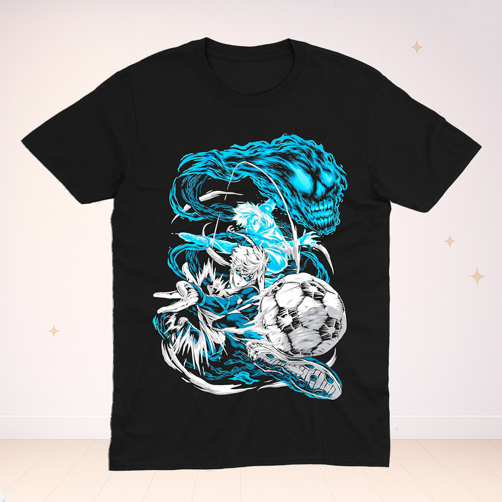 Футболка аніме Синя тюрма Нагі Розмір М / Blue lock, фото 1