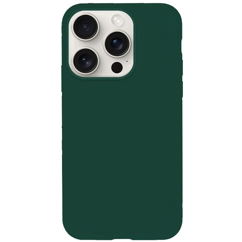 Чохол накладка Silicon Case Full Cover для Apple iPhone 16 Pro Max Forest Green, фото 1