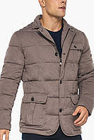 Куртка на осінь чоловіча горіхова модель 35230