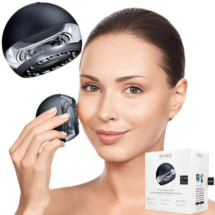 Масажер для обличчя та тіла Geske Anti-aging Skin Tightener 6в1 | Допомагає підтягнути шкіру та боротися з ознаками старіння, фото 1