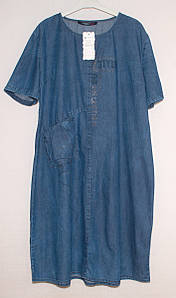 Джинсові сукні великих розмірів 52/5XL,54/6XL,56/7XL,58/8XL,60/9XL