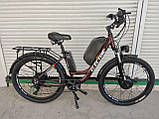 Повноприводний Електровелосипед "Electric 26R" 1000 W 54 V 18 AH "Bordo" AWD, фото 2