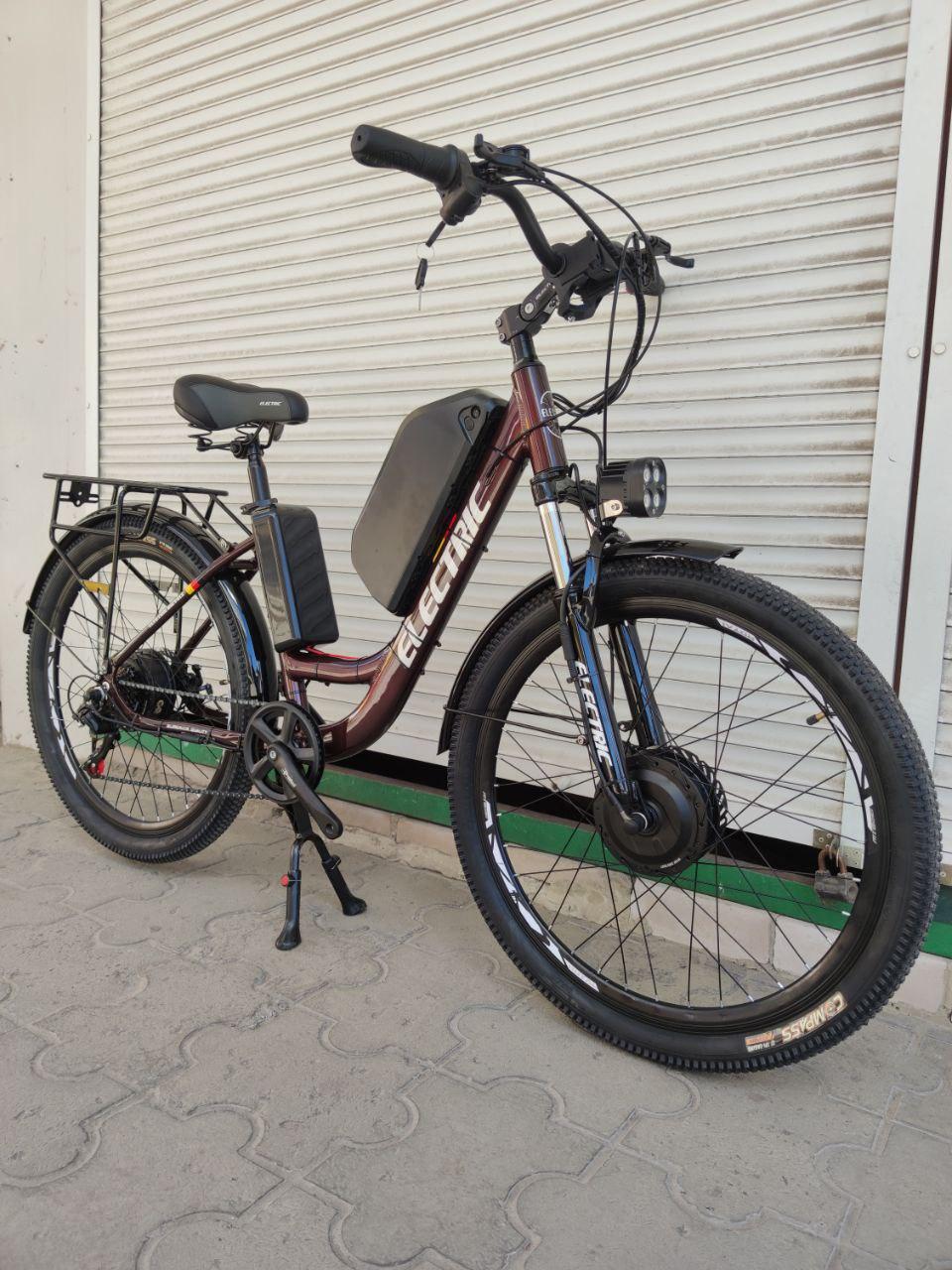 Повноприводний Електровелосипед "Electric 26R" 1000 W 54 V 18 AH "Bordo" AWD