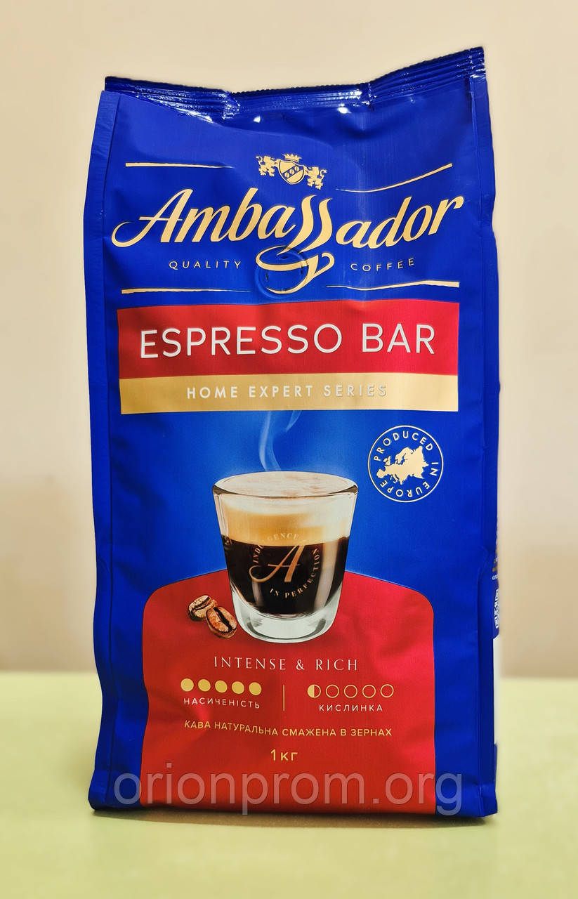Кава Ambassador Espresso Bar 1 кг зернова