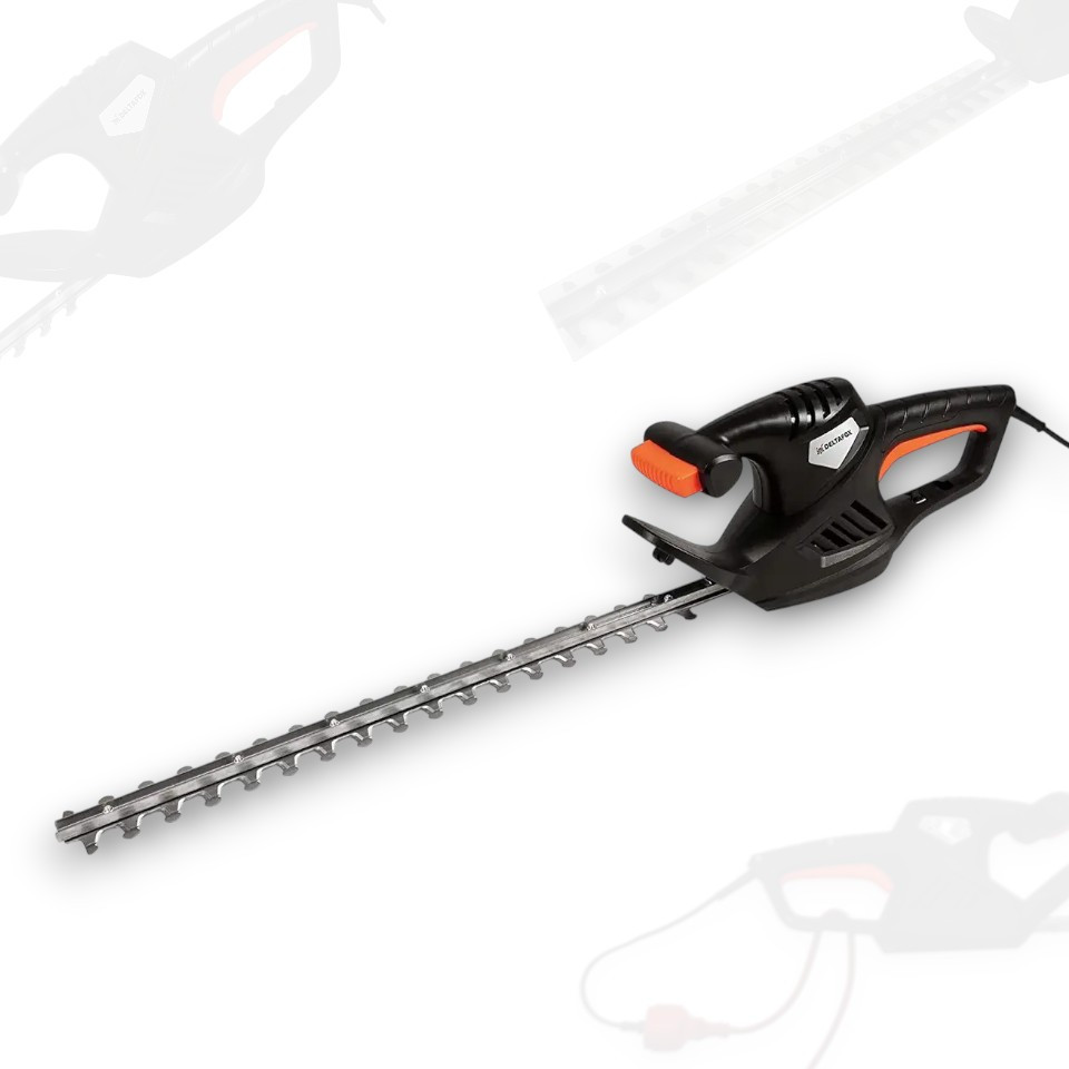 Електрокущоріз Deltafox DG-EHT 6051 500 Вт 480 мм мережевий тример кущоріз, фото 1