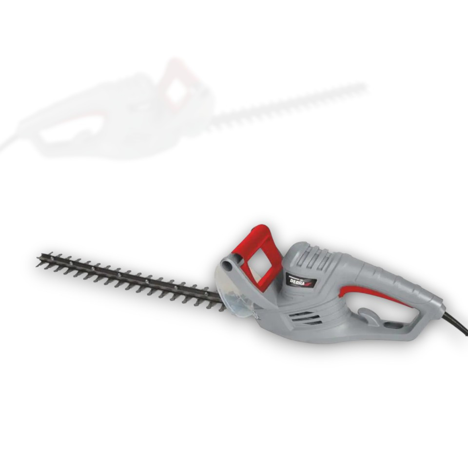 Електричний садовий кущоріз Dedra 500 Вт 480 мм електротріммер-кущоріз, фото 1
