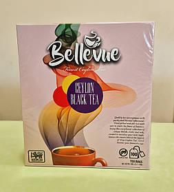 Чай Bellevue 100 пакетиків чорний