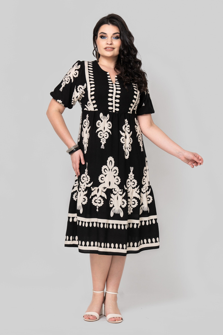 Плаття Стелла чорний 50 (102385), фото 1