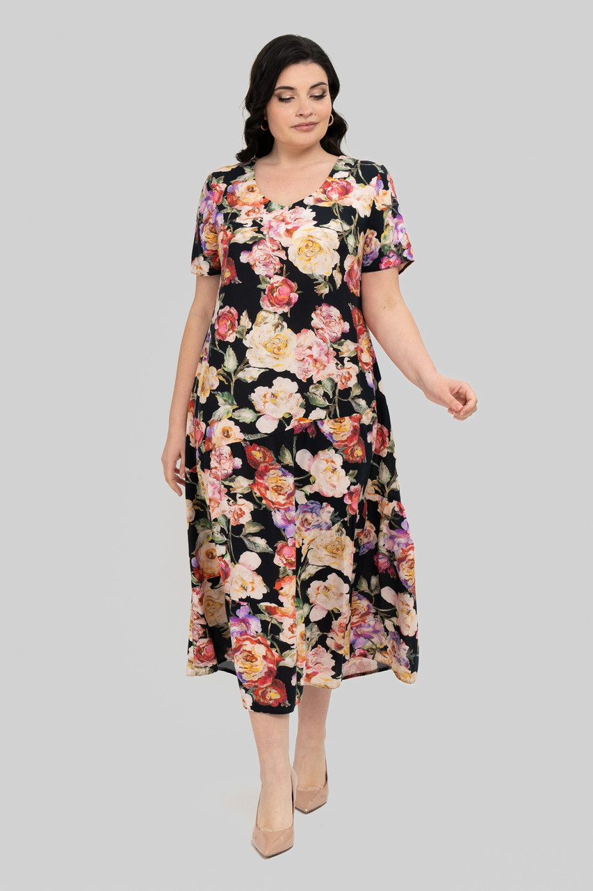 Плаття Лілія чорний 52 (102402), фото 1