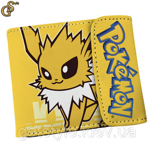 Гаманець Покемон Pokémon із застібкою в подарунковому пакованні, фото 1