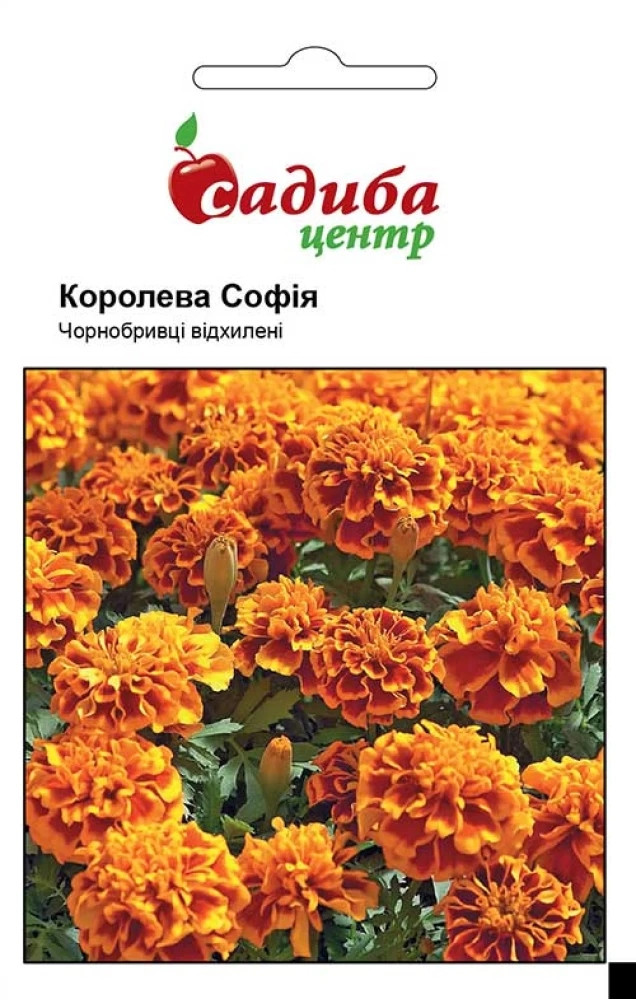 Насіння чорнобривців Королева Софія, 0,2 г, Садиба
