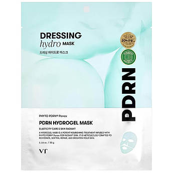 Гідрогелева маска для пружності шкіри з ПДРН VT Cosmetics PDRN Hydrogel Mask