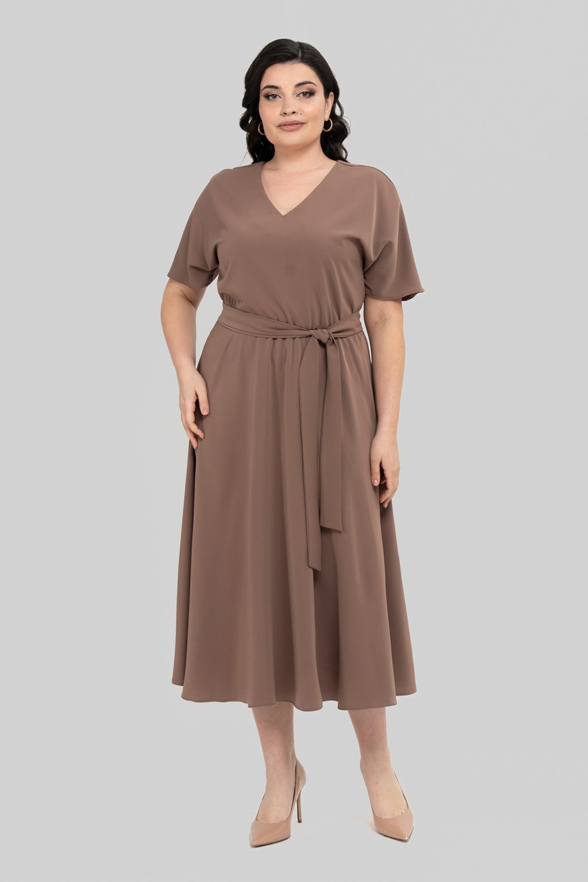Плаття Тамара коричневий 50 (102449), фото 1