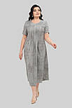 Плаття Мія сірий 50 (102456), фото 4