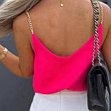 Жіноча блузка супер софт 42-44,46-48,50-52,54-56 беж, чорний,белий, жовтий, малина, фото 2