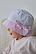 Панама для дівчат з бантиком арт. 3715, фото 3