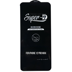 Скло iPhone 12 Pro Max 6.7 Mietubl Super-D чорне, без упаковки