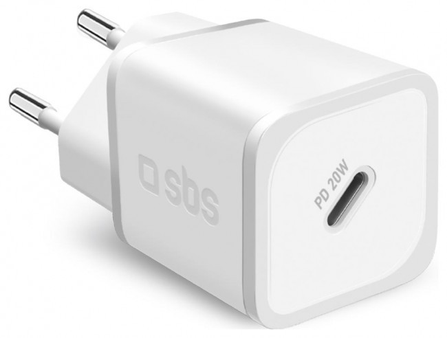 SBS TETRGAN1C20W 20W GaN z Power Delivery - White