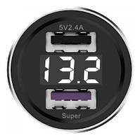 Somostel 30W 2x USB Red + Cable Typ-C, фото 4