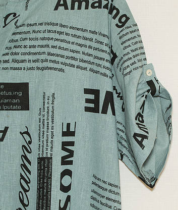 Літня сукня лляна сорочка 5XL,6XL, фото 3