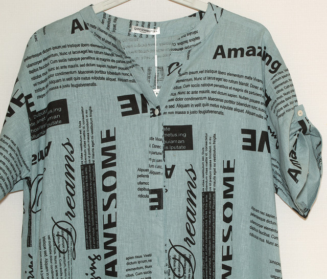 Платье -рубашка большого размера платья для полных девушек