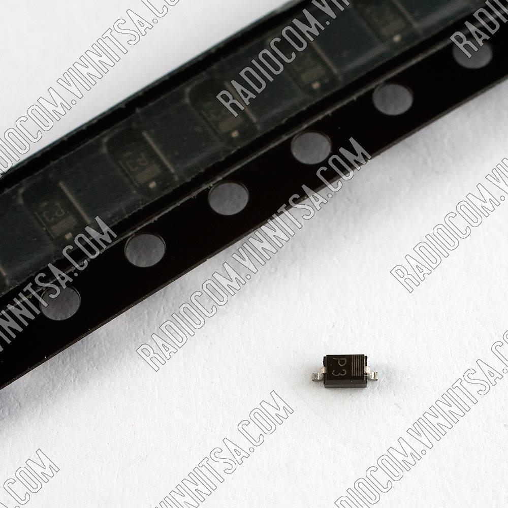 BB132 Cd=2,3pf / n=24-30 (SOD323) ВАРІКАПИ ВИВІДНІ І ДЛЯ ПОВЕРХНЕВОГО МОНТАЖУ, фото 1