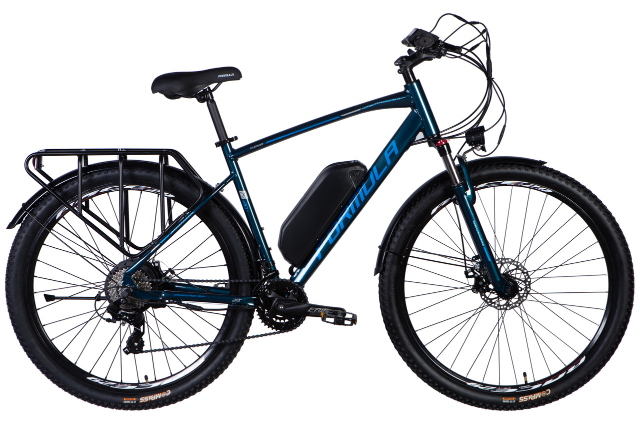 Велосипед + електронабір 28" AL Formula eCURSOR MAN AM 500Вт 48В 17.5Аг рама-20" 2024 срiблястий (м)