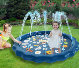 Дитячий мінімін басейн із фонтанчиком Swimming Ring для дітей YU227