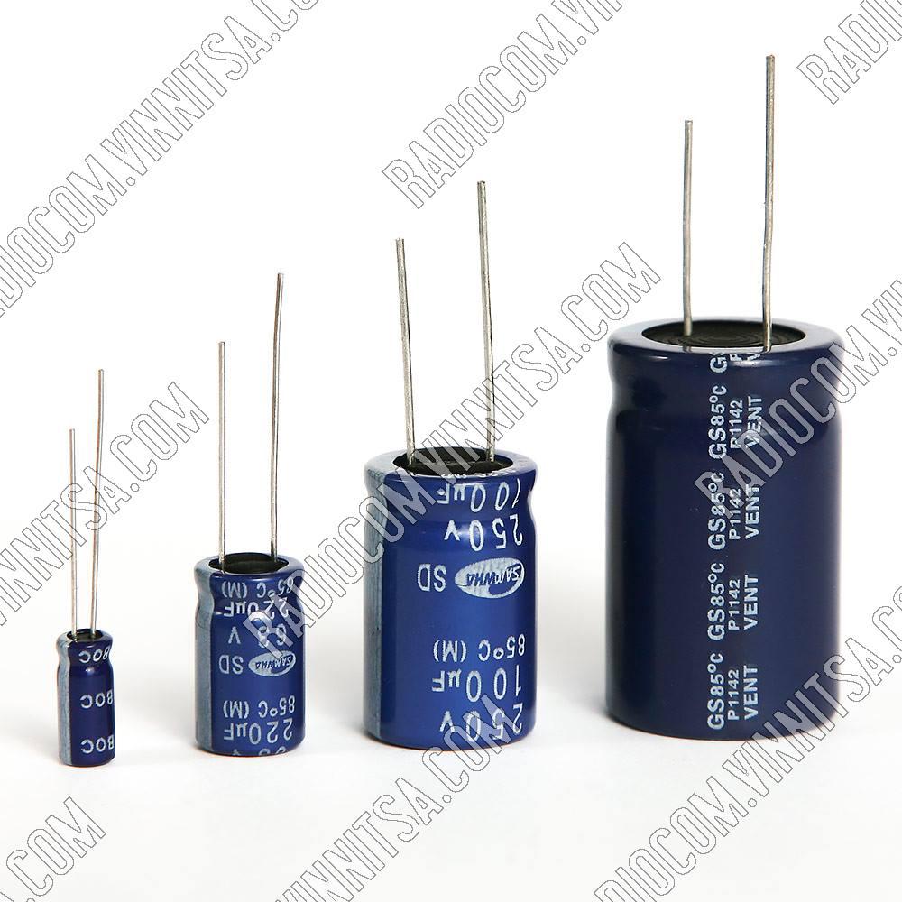 4,7mkf-50v CapXon/SAMWHA 5*11 КОНДЕНСАТОРИ ЕЛЕКТРОЛІТИЧНІ 85°С, фото 1